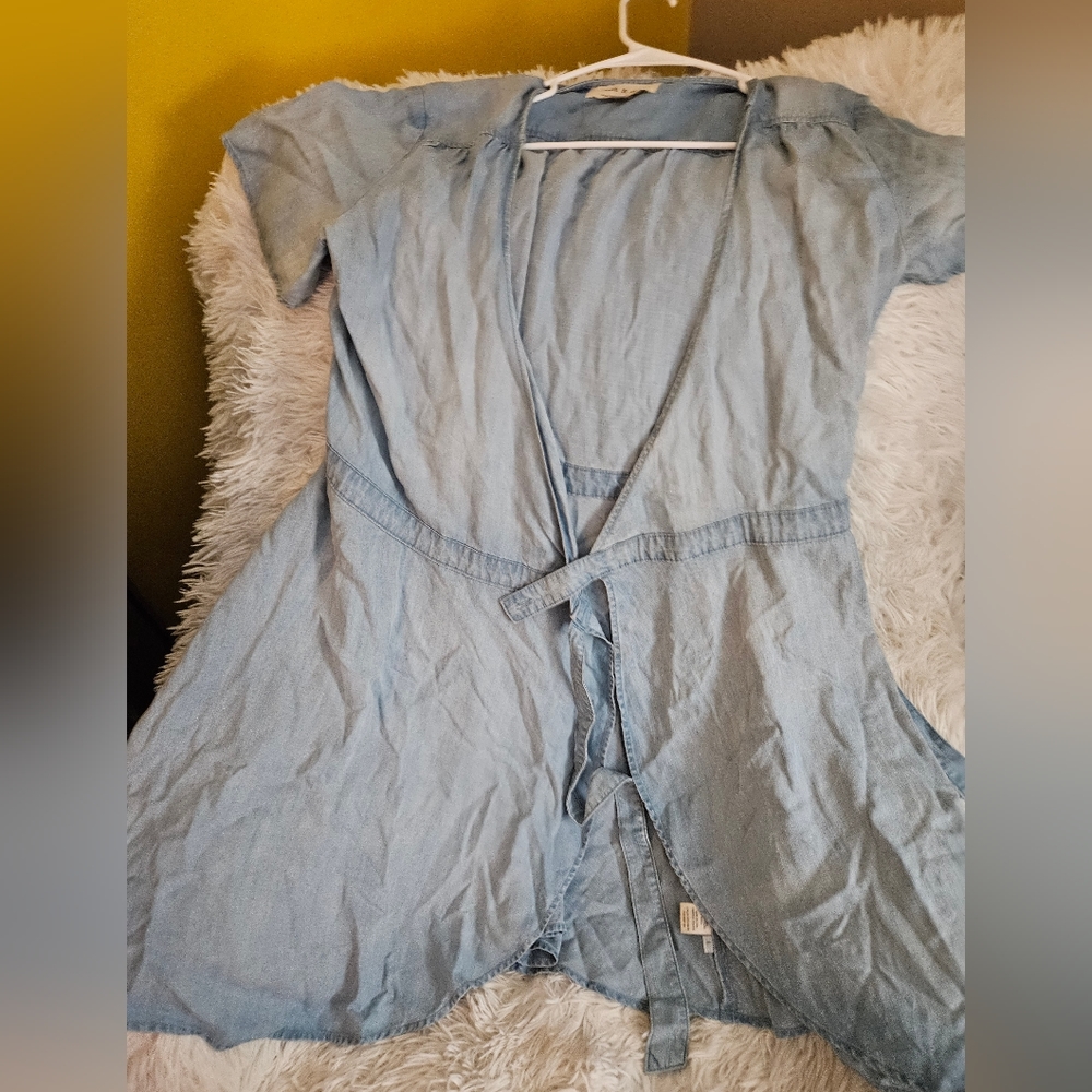 Wrap Jean dress